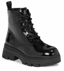 Calvin Klein Jeans Trappers Calvin Klein Jeans Chunky Combat Laceup Boot Wn YW0YW01265 Triple Black 0GT