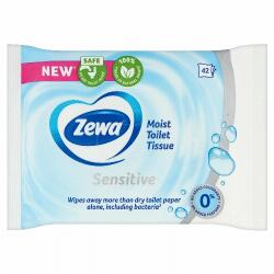  Zewa Sensitive nedves toalettpapír 42 db - cooponline