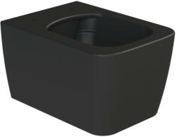 CeraStyle HERA fali WC - MATT FEKETE - rimless - perem nélküli - rejtett szerelésű - mély öblítés (HC01706PN05) - globalvivamarket