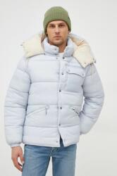 United Colors of Benetton rövid kabát férfi, téli - kék M - answear - 45 990 Ft