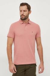 Tommy Hilfiger poló piros, mintás, MW0MW17770 - piros S - answear - 31 990 Ft