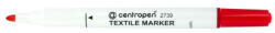 Textilfilc/ marker Centropen 1, 8mm - Piros 2739 (2739)