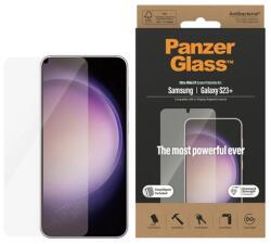 Panzer képernyővédő üveg (3D full cover, karcálló, ütésálló, 9H + felhelyezést segítő keret) ÁTLÁTSZÓ Samsung Galaxy S23 Plus (SM-S916) (7316)