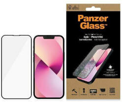 Panzer E2E Microfracture iPhone 13 Mini 5, 4" tokbarát antibakteriális fekete képernyővédő fólia