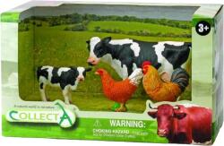 CollectA Set de 4 figurine pictate manual Ferma 1 89263 (COL89263LOB) - bekid Figurina