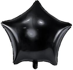 PartyDeco Balon din folie - Steaua neagră 48 cm