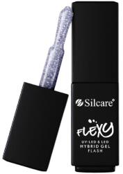 Silcare Żelowy lakier do paznokci - Silcare Flexy UV-LED & LED Hybrid Gel Flash Rose Black
