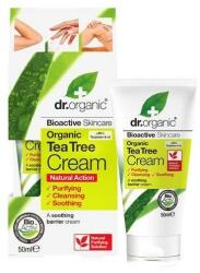 Dr. Organic Cremă calmantă de corp Arbore de ceai - Dr. Organic Bioactive Skincare Tea Tree Cream 50 ml