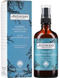Antipodes Toner cu o concentrație mare de antioxidanți pentru față - Antipodes Ananda Antioxidant-Rich Gentle Toner 100 ml