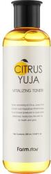 Farm Stay Tonic cu extract de yuzu - FarmStay Citrus Yuja Vitalizing Toner 280 ml