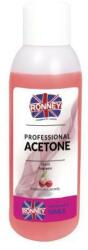 Ronney Professional Soluție pentru îndepărtarea ojei Vișină - Ronney Professional Acetone Cherry 500 ml