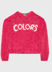 Benetton Sweater 1MAUQ102N Rózsaszín Regular Fit (1MAUQ102N)