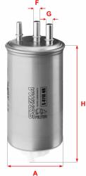 SOFIMA filtru combustibil SOFIMA S 4116 NR (S 4116 NR) - automobilus