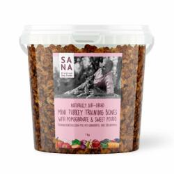 SANADOG SANADOG Mini Tréning snack pulykahússal, gránátalmával 1kg (SANA17643)