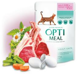 Optimeal Adult Bárányhús zöldséges zselében 85g (B-OPTI5445)