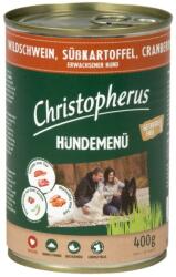 Christopherus MENÜ vaddisznó, édesburgonya, áfonya konzerv 800g (CHR100676)