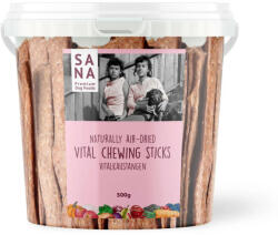 SANADOG SANADOG Vital Snack fogtisztítós stick - marhahússal, lazacolajjal 500g (SANA78730)