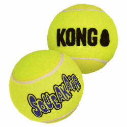 KONG Squeakair - sípoló teniszlabdák M 6, 3cm - 3db (KONGAST2E)