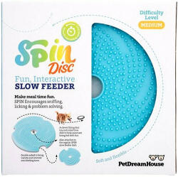 PetDreamHouse Licking Spin-Disc kék (B-PDH0506)