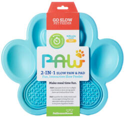 PetDreamHouse Paw Slow Pad+Paw interaktív etető kék (B-PDH0513)