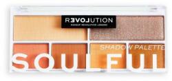 Revolution Beauty Colour Play Shadow Palette fard de pleoape 5, 2 g pentru femei Soulful