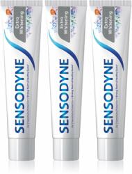 Sensodyne Extra Whitening pasta de dinti albitoare cu Fluor pentru dinti sensibili 3x75 ml