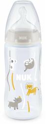Nuk FC+ cumisüveg hőmérséklet-ellenőrzővel 300 ml, bézs (BABY3513b)