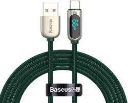 Baseus kijelzőkábel USB Type-C-hez, 66W, 2m (zöld) - pixelrodeo