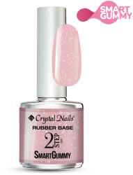 Crystalnails 2S SmartGummy Rubber base gel - Nr51 Sugar Pink 8ml
