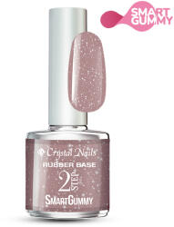 Crystal Nails 2S SmartGummy Rubber base gel - Nr54 Shimmer Tan 8ml
