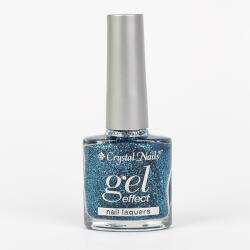 Crystal Nails Gel Effect körömlakk 42 - Glitter blue 10ml