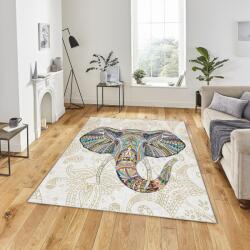 Oyo Concept szőnyeg, 100% poliészter, 80x140cm, Elefánt (SL_RUG20_002EK_M.80x140)