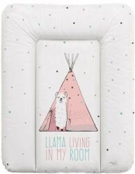 Ceba Baby Ceba puha pelenkázó alátét komódra 70 × 50 cm, Lolly Polly Lama