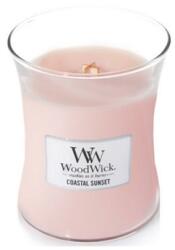 WoodWick Coastal Sunset lumânare parfumată cu fitil de lemn 275 g