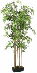 vidaXL zöld mű bambuszfa 730 levéllel 120 cm (358989)