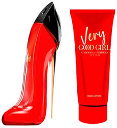 Carolina Herrera Very Good Girl szett VI. 80 ml eau de parfum + 100 ml testápoló (eau de parfum) hölgyeknek garanciával