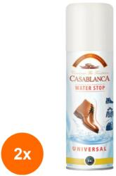 Casablanca Set 2 x Spray Impermeabilizare Pantofi si Imbracaminte Universal, 160 ml, Casablanca Water Stop (ROC-2xMAG1018665TS)