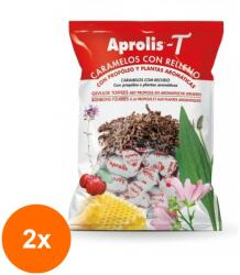 Aprolis Set 2 x Dropsuri cu Umplutura, Plante Aromatice si Propolis, 100 g Aprolis - t