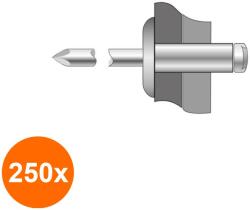 Bralo Set 250 x Pop-nituri Cap Lat Inox A2inox A2-4.8 X 10 (COR-250xBR.1310004810S)