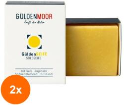 Guldenmoor Set 2 x Sapun Solid cu Sare, 100 g, Guldenmoor