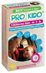 PRO KIDO Plasturi pentru rau de miscare pentru copii, 12 bucati, Pro Kido
