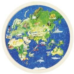 Goki Kör alakú Világtérkép puzzle 57 db-os (GK57666)