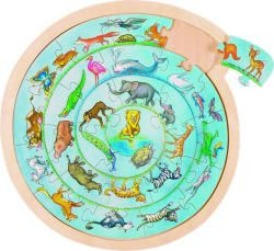 Goki Kör puzzle 27 db-os állatok (GK57790)