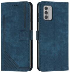 STRIPE Husă portofel cu curea Nokia G42 5G albastru