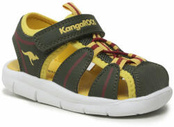 KangaROOS Sandale KangaRoos K-Grobi 02106 000 8504 Olive/Sun Yellow
