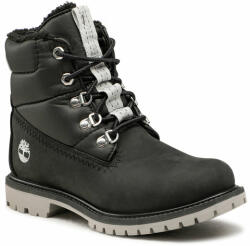 Timberland Trappers Timberland 6 Prem Puffer Bt Wp TB0A44XD001 Black Nubuck Silver