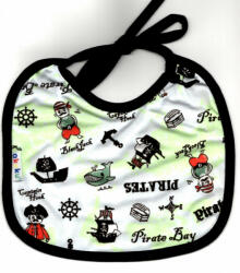  Akuku megkötős, kicsi előke - Kalóz