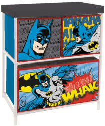 Arditex Batman játéktároló állvány 3 rekeszes 53x30x60 cm ADX15787BT