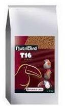 VL NutriBird T16- egész évben extrudált táplálék tukánoknak, turakóknak és nagy gyümölcskedvelő madárfajoknak 10 kg