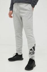 Adidas melegítőnadrág szürke, férfi, melange - szürke XL